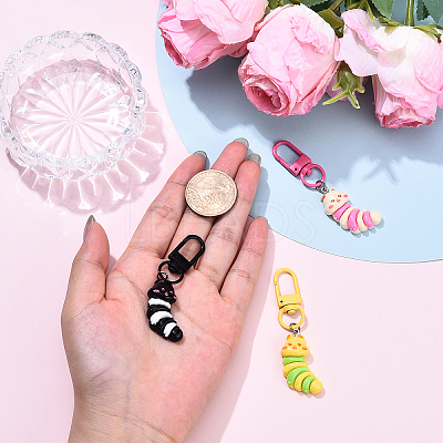 Resin Pendants Decoration HJEW-YW00087-01-1