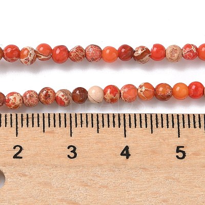 Dyed Natural Regalite/Imperial Jasper/Sea Sediment Jasper Beads Strands G-B124-C05-03-1