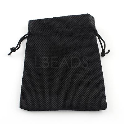 Burlap Packing Pouches Drawstring Bags ABAG-Q050-7x9-09-1