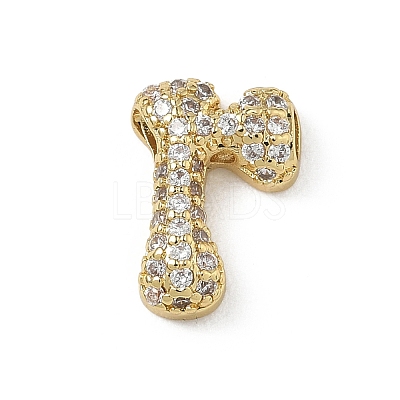 Brass Micro Pave Cubic Zirconia Pendants KK-A300-02G-R-1