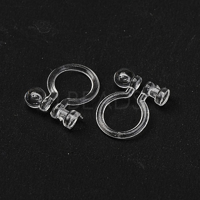 Silicone Clip-on Earring Findings FIND-K019-01A-1