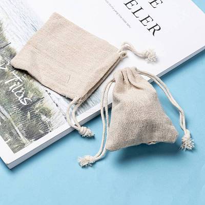 Cotton Packing Pouches Drawstring Bags X-ABAG-R011-8x10-1