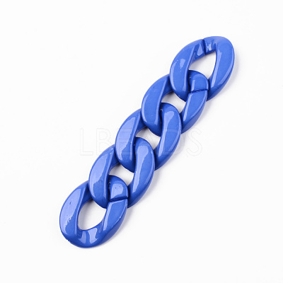 Opaque Acrylic Linking Rings OACR-T024-01-G03-1
