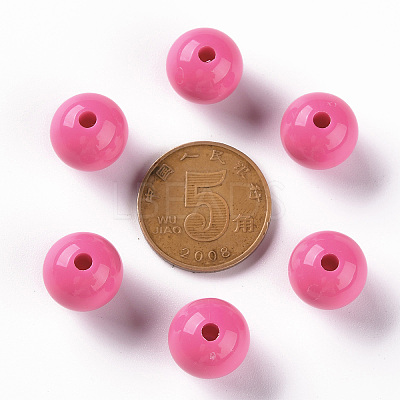 Opaque Acrylic Beads X-MACR-S370-C12mm-A13-1