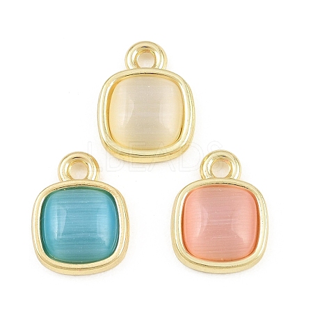 Alloy & Cat Eye Charms CE-CBA1FD3-17G-1