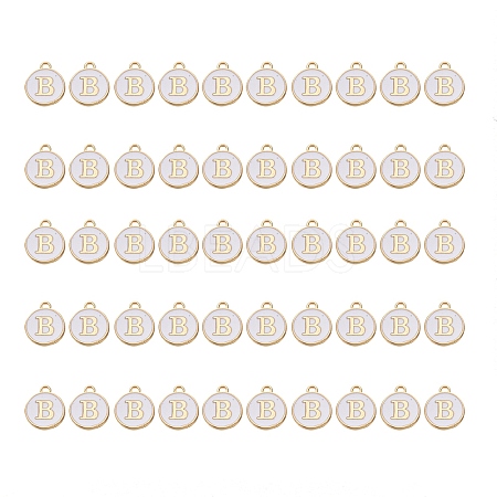 Golden Plated Alloy Charms ENAM-SZ0001-25A-B-1