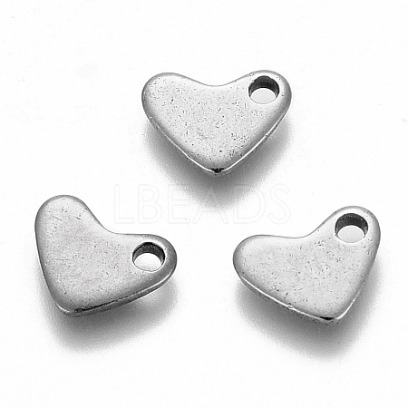 Tarnish Resistant 304 Stainless Steel Charms STAS-O131-01P-1