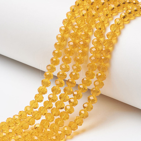 Glass Beads Strands X-EGLA-A034-T6mm-D17-1