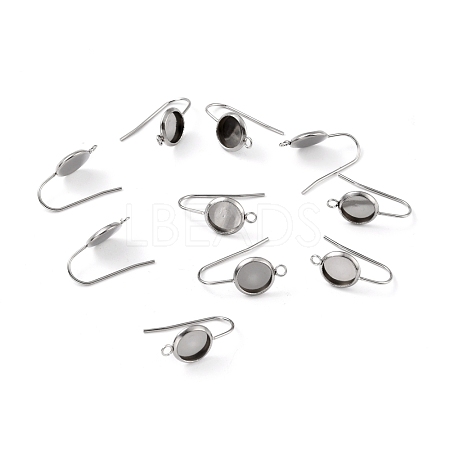 Tarnish Resistant 304 Stainless Steel Earring Hooks STAS-F271-01A-P-1