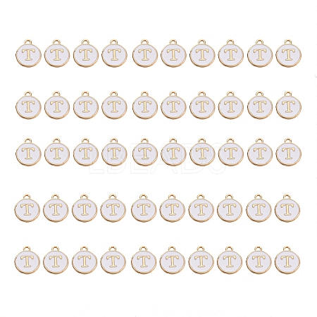 Golden Plated Alloy Charms ENAM-SZ0001-25A-T-1