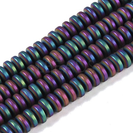 Electroplated Synthetic Non-magnetic Hematite Beads Strands G-E618-08E-1