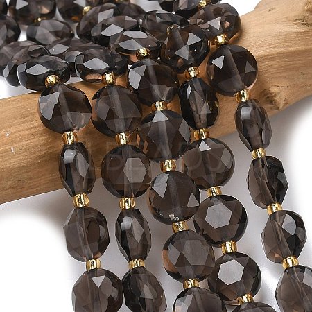 Natural Ice Obsidian Beads Strands G-C116-A191-01-1