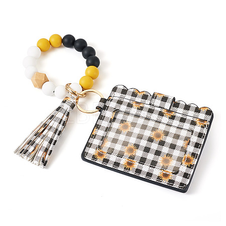 Silicone Beads Keychain KEYC-TAC00024-1
