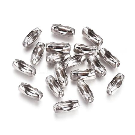Tarnish Resistant Stainless Steel Ball Chain Connectors STAS-L019C-P-1