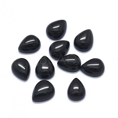 Natural Obsidian Cabochons X-G-O175-22-10-1