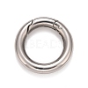 304 Stainless Steel Spring Gate Rings STAS-M296-01P-A-1