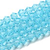Transparent Glass Beads Strands LS-EGLA-A039-T6mm-D20-1