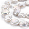 Natural Keshi Pearl Beads Strands PEAR-S018-03D-4