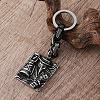 304 Stainless Steel Plague Doctor Keychains LZ6609-2