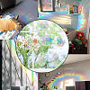 12Pcs Colorful Suncatcher Rainbow Prism Electrostatic Glass Stickers DIY-WH0409-69B-5