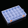 Rectangle Polypropylene(PP) Bead Storage Container CON-N013-07-3