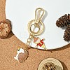 Hedgehog Alloy Enamel Keychain KEYC-YW00070-02-1