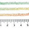 Transparent Painted Glass Beads Strands LS-DGLA-A034-T2mm-A04-3