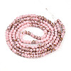 Baking Paint Glass Beads Strands DGLA-N010-4mm-01-2