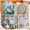 12Pcs Bamboo Embroidery Hoop FIND-SC0015-73B-4
