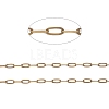 Brass Paperclip Chains CHC-XCP0001-06AB-3