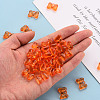 Transparent Acrylic Pendants TACR-T024-02BA-921-5