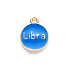 Alloy Enamel Pendants X-ENAM-S124-01A-02K-3