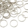 50Pcs Iron Split Key Rings FIND-YW0001-54-3