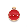 Alloy Enamel Pendants LS-ENAM-S124-01B-07K-3