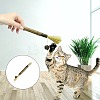 Gorgecraft 3 Pcs Wood Chew Sticks Cat Teeth Cleaning Chew Toy AJEW-GF0003-48-4