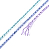 5 Rolls 9-Ply Braided Nylon Strings with Metallic Thread OCOR-Q062-01A-3
