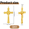 Zinc Alloy Big Pendants FIND-WH0367-706G-2