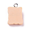 Bread Theme Resin Pendants RESI-K009-13P-13