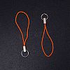 Polyester Cord Mobile Straps MOBA-WH0006-03-1