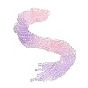 Transparent Painted Glass Beads Strands X-DGLA-A034-T6mm-A05-1