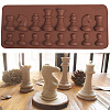 Silicone Chess Shaped Mold PH-DIY-WH0072-21-7