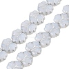 Czech Pressed Glass Beads GLAA-I061-51A-1