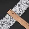Lace Trim Nylon Stretch Ribbon for Jewelry Making ORIB-F001-51-5
