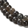 Natural Black Labradorite Beads Strands G-C205-A01-6mm-4