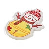 Christmas Theme Opaque Printed Acrylic Pendants SACR-S035-01F-2