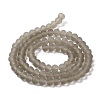 Transparent Glass Beads Strands X1-EGLA-A034-T4mm-MD16-3