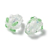 Handmade Foil Lampwork Bumpy Beads Strands FOIL-Z001-05E-3