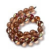 Synthetic Moonstone Beads Strands G-P528-J02-02-2