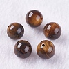 Natural Tiger Eye Beads G-K275-17-10mm-1