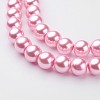 Glass Pearl Beads Strands X-HY10mm58-2
